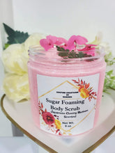 Load image into Gallery viewer, Japanese Cherry Blossom Sugar Foaming Body Scrub