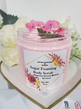 Load image into Gallery viewer, Japanese Cherry Blossom Sugar Foaming Body Scrub