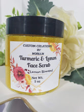 Load image into Gallery viewer, Turmeric and Lemon Face Scrub
