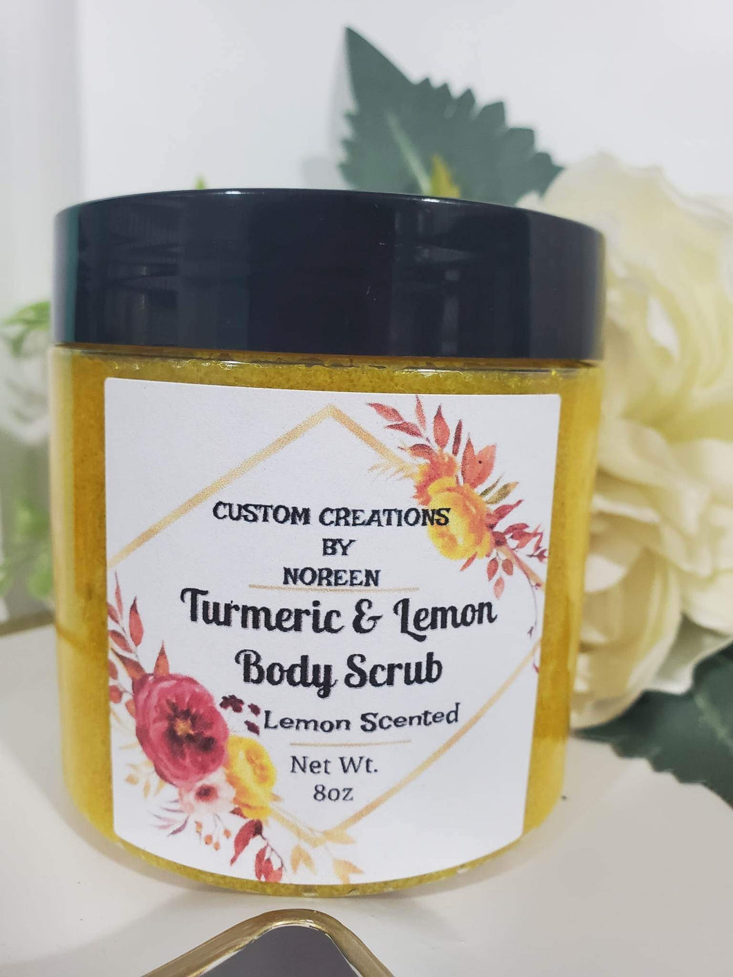 Turmeric and Lemon Body Scrub