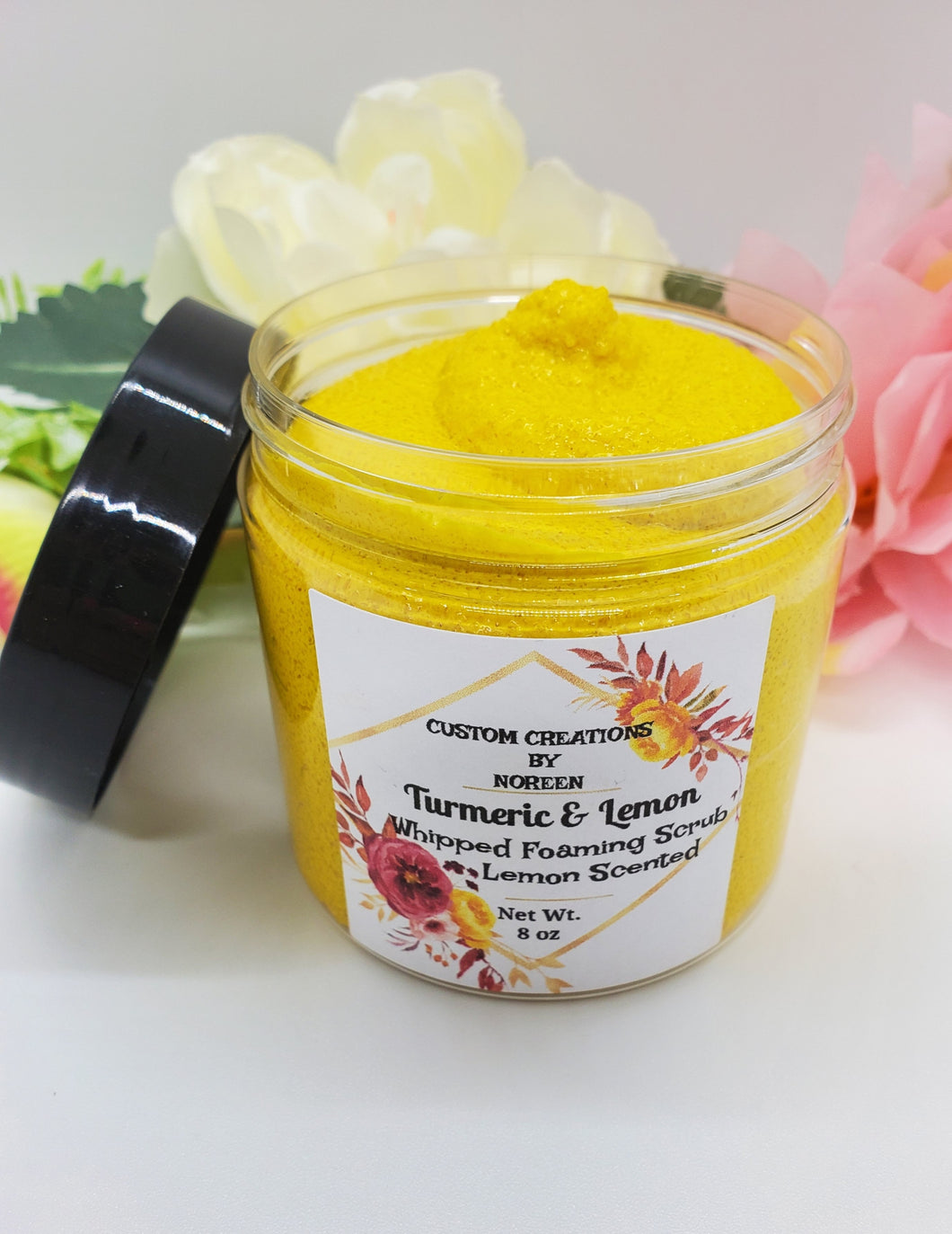 Turmeric & Lemon Whipped Foaming Body Scrub